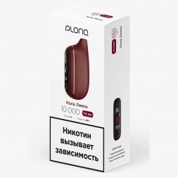 PLONQ MAX PRO - Кола Лимон (10000 затяжек)