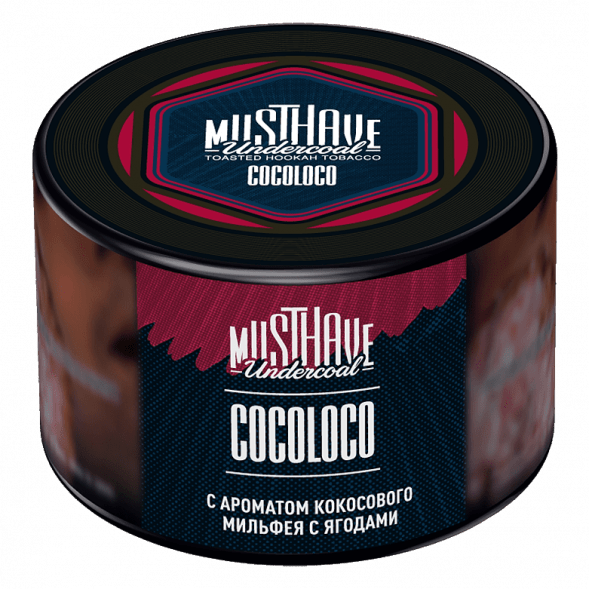 Табак Must Have - Cocoloco (Кокосовый Мильфей с Ягодами, 40 грамм) купить в Краснодаре