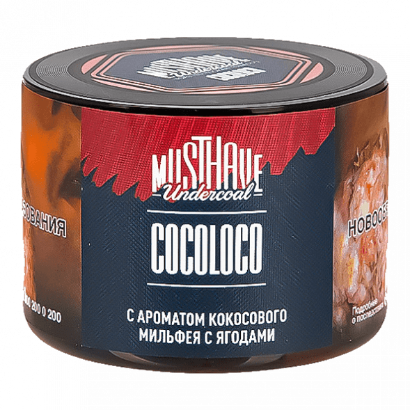 Табак Must Have - Cocoloco (Кокосовый Мильфей с Ягодами, 40 грамм) купить в Краснодаре