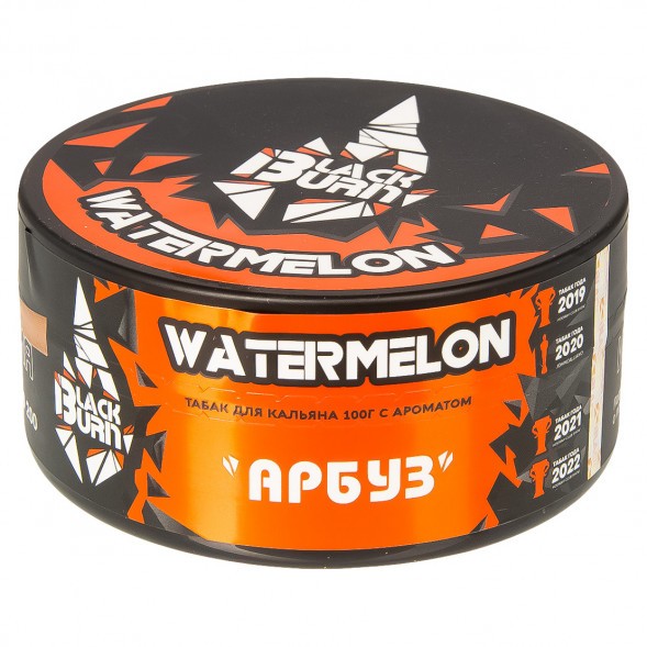 Табак BlackBurn - Watermelon (Арбуз, 100 грамм) купить в Краснодаре