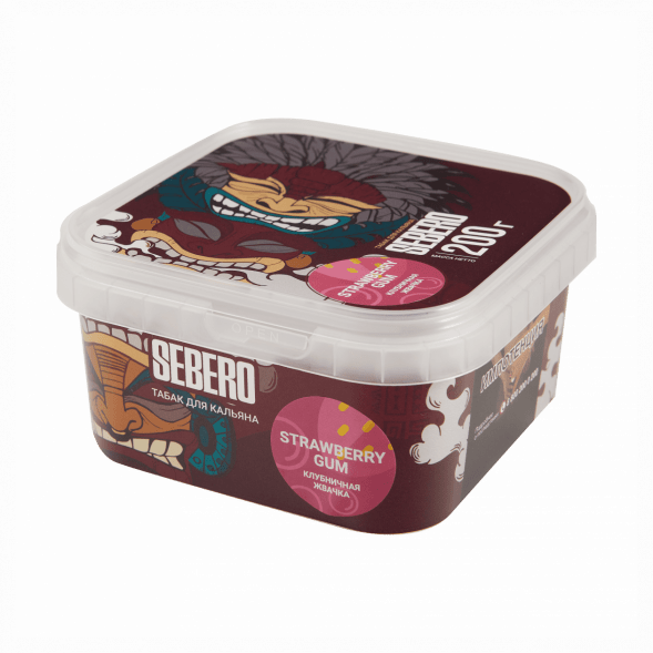 Табак Sebero - Strawberry Gum (Клубничная Жвачка, 200 грамм) купить в Краснодаре