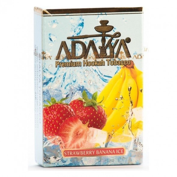 Табак Adalya - Strawberry Banana Ice (Ледяная Клубника и Банан, 200 грамм) купить в Краснодаре