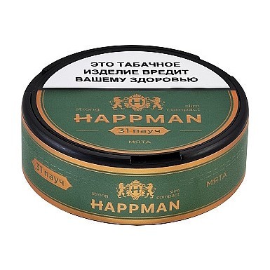 Табак жевательный HAPPMAN - Мята купить в Краснодаре