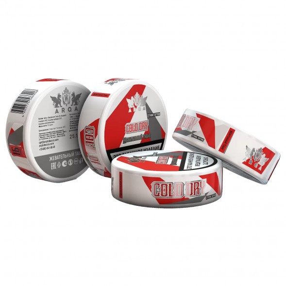 Табак жевательный ARQ Tobacco - Cold Dry (16 грамм) купить в Краснодаре