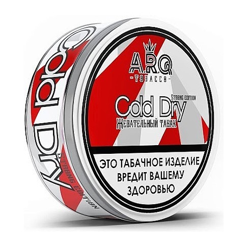 Табак жевательный ARQ Tobacco - Cold Dry (16 грамм) купить в Краснодаре