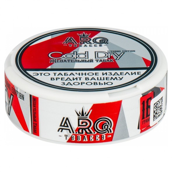 Табак жевательный ARQ Tobacco - Cold Dry (16 грамм) купить в Краснодаре