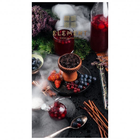 Табак Element Вода - Wildberry Mors (Ягодный морс, 100 грамм) купить в Краснодаре