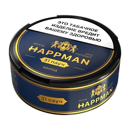 Табак жевательный HAPPMAN - Холод купить в Краснодаре