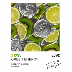 Табак Joy - Green Energy (Энергетик, Киви и Лайм, 25 грамм)