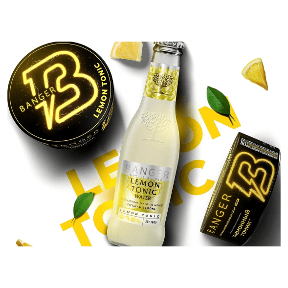 Табак Banger - Lemon Tonik (Лимонный Тоник, 100 грамм) купить в Краснодаре