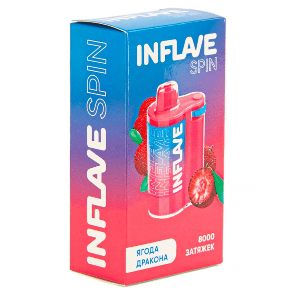 INFLAVE SPIN - Ягода Дракона (8000 затяжек) купить в Краснодаре