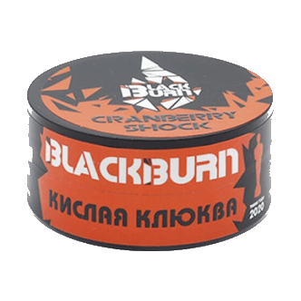 Табак BlackBurn - Cranberry Shock (Кислая Клюква, 25 грамм) купить в Краснодаре