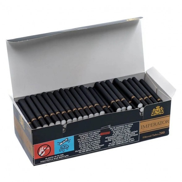 Гильзы сигаретные Imperator - Black (84х20 мм, 200 шт.) купить в Краснодаре