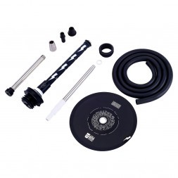 Кальян MISHA Rebel - Revolt Hero Flash (Чёрный Белый, Без Колбы)