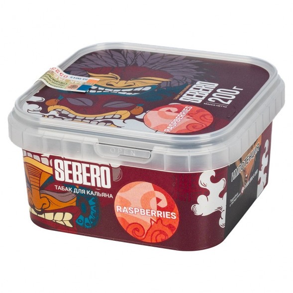 Табак Sebero - Raspberries (Малина, 200 грамм) купить в Краснодаре