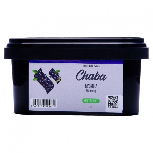 Смесь Chaba - Elderberry (Бузина, 200 грамм, Без никотина) купить в Краснодаре