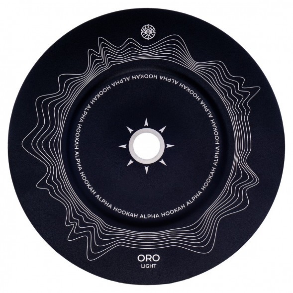 Кальян Alpha Hookah - ORO Light Black (без колбы) купить в Краснодаре
