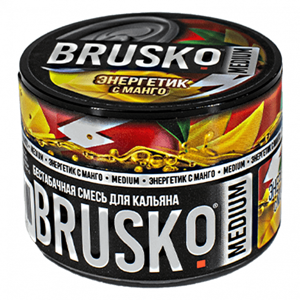 Смесь Brusko Medium - Энергетик с Манго (250 грамм) купить в Краснодаре