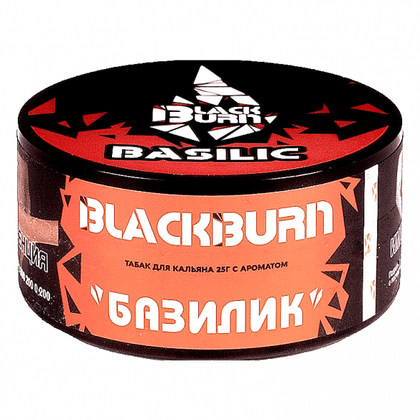 Табак BlackBurn - Basilic (Базилик, 25 грамм) купить в Краснодаре
