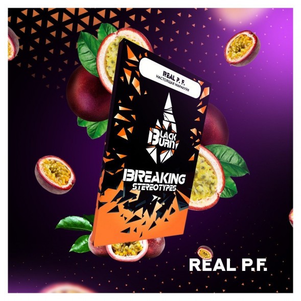 Табак BlackBurn - Real P.F. (Настоящая Маракуйя, 25 грамм) купить в Краснодаре