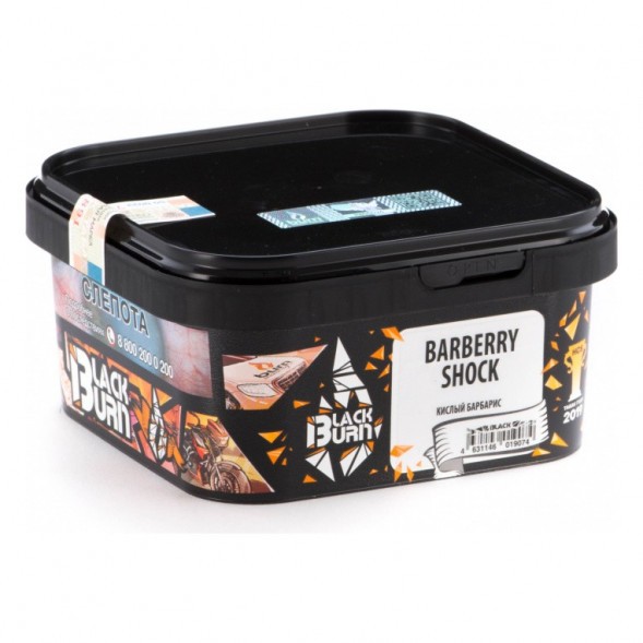 Табак BlackBurn - Barberry Shock (Кислый Барбарис, 200 грамм) купить в Краснодаре