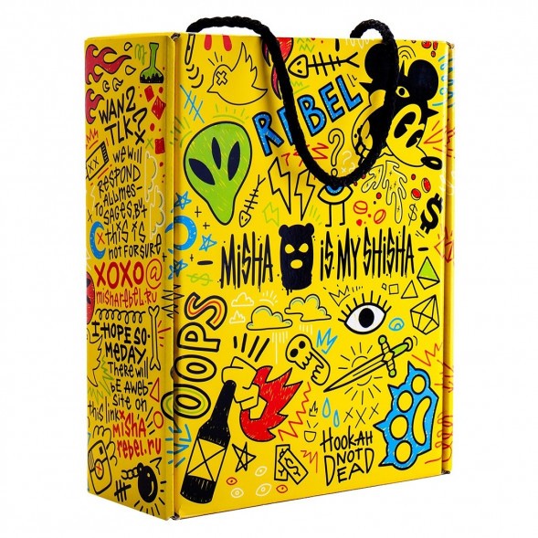 Кальян MISHA Rebel - Lemon (Жёлтый, Без Колбы) купить в Краснодаре