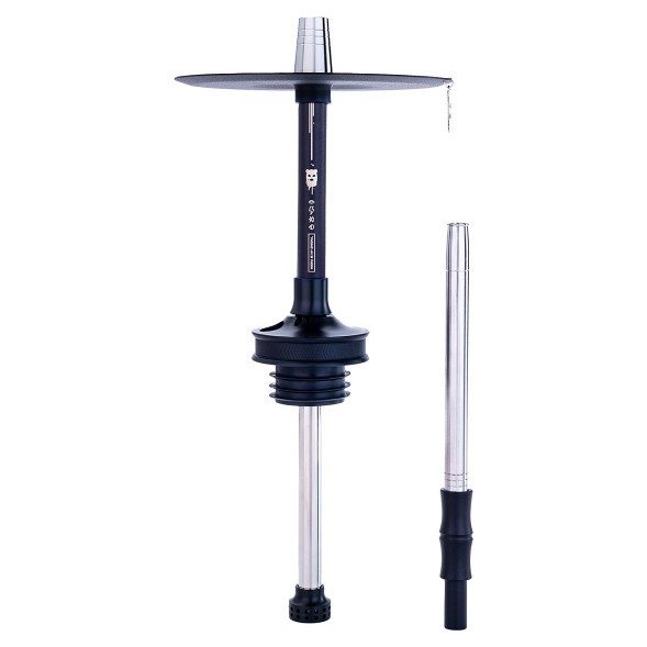 Кальян MISHA Rebel - Jet Black (Чёрный Матовый, Без Колбы) купить в Краснодаре