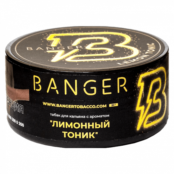 Табак Banger - Lemon Tonik (Лимонный Тоник, 25 грамм) купить в Краснодаре