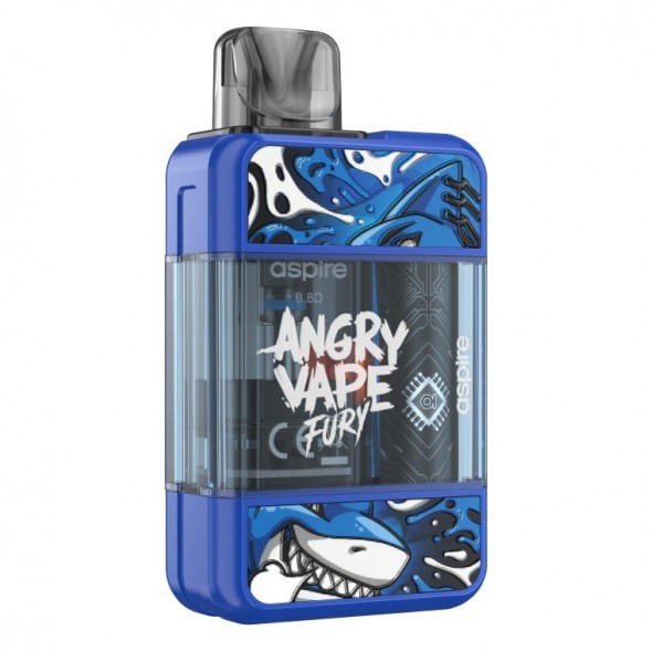 Электронная сигарета Brusko - Angry Vape Fury (650 mAh, Синий) купить в Краснодаре