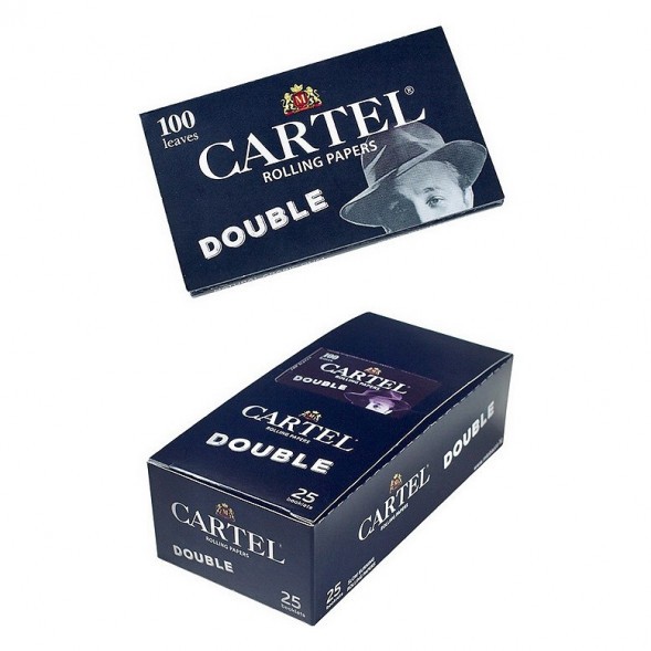 Бумага для самокруток Cartel - Double Black (100 штук) купить в Краснодаре