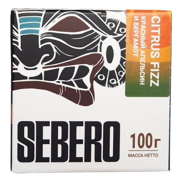 Табак Sebero - Citrus Fizz (Красный Апельсин и Бергамот, 100 грамм) купить в Краснодаре
