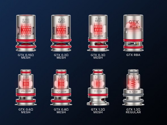 Испаритель VAPORESSO - GTX (0.6 Ом, 5 шт.) купить в Краснодаре