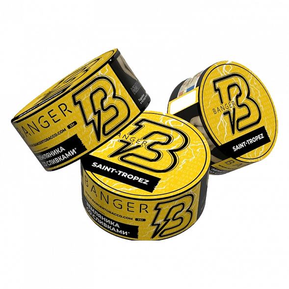 Табак Banger - Saint-Tropez (Земляника со Сливками, 25 грамм) купить в Краснодаре