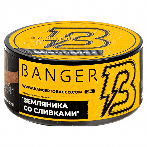 Табак Banger - Saint-Tropez (Земляника со Сливками, 25 грамм) купить в Краснодаре