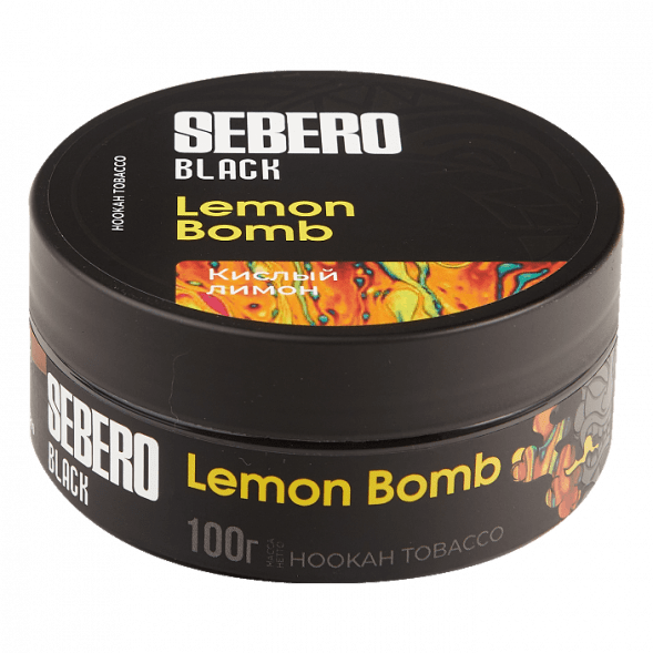 Табак Sebero Black - Lemon Bomb (Кислый Лимон, 100 грамм) купить в Краснодаре
