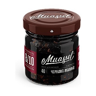 Табак Muassel Extra Strong - Черника-Малина (40 грамм) купить в Краснодаре