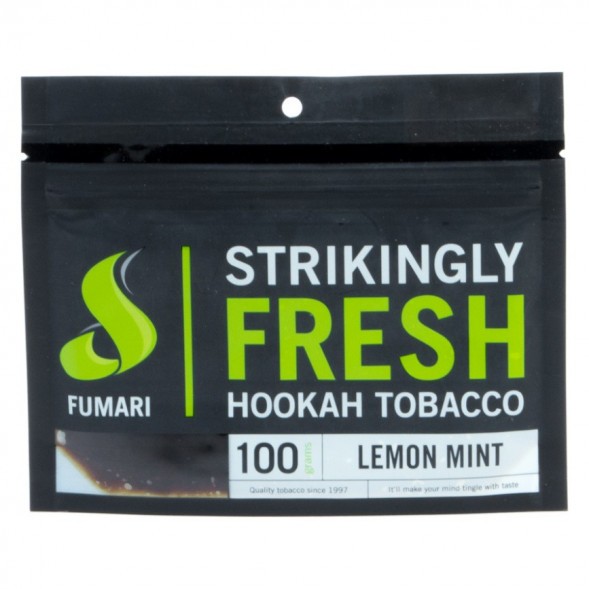 Табак Fumari - Lemon Mint (Лимон с Мятой, 100 грамм, Акциз) купить в Краснодаре