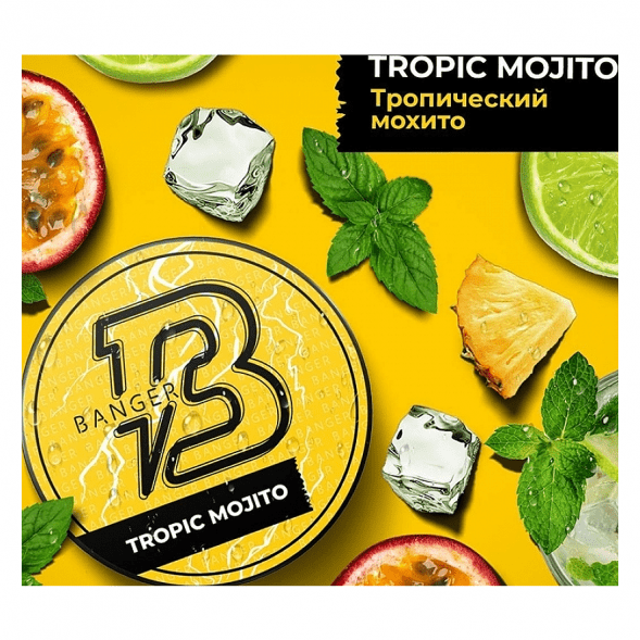 Табак Banger - Tropic Mojito (Тропический Мохито, 25 грамм) купить в Краснодаре
