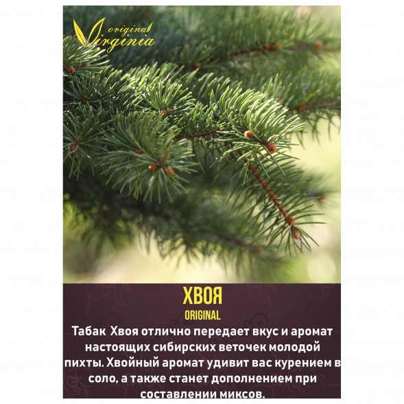 Табак Original Virginia ORIGINAL - Хвоя (50 грамм) купить в Краснодаре