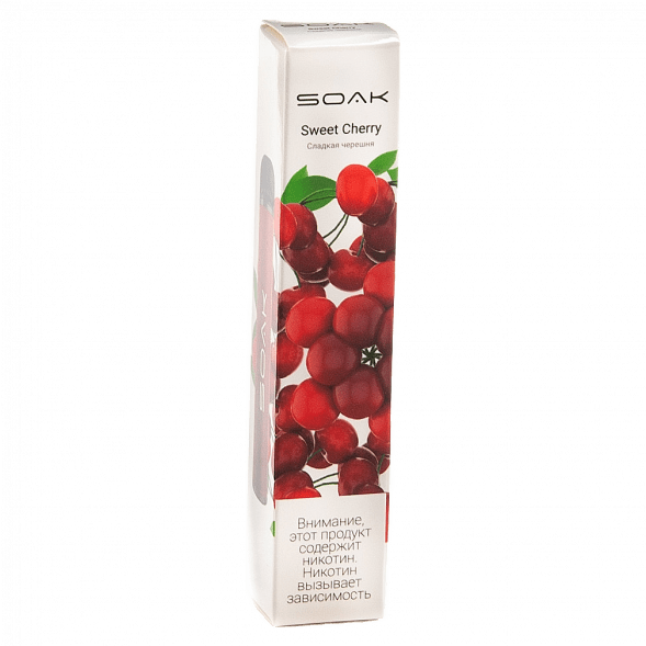 SOAK X - Sweet Cherry (Сладкая Черешня, 2200 затяжек) купить в Краснодаре