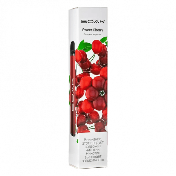 SOAK X - Sweet Cherry (Сладкая Черешня, 2200 затяжек) купить в Краснодаре