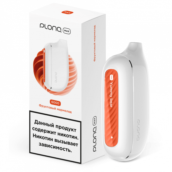 PLONQ MAX - Фруктовый Мармелад (6000 затяжек) купить в Краснодаре