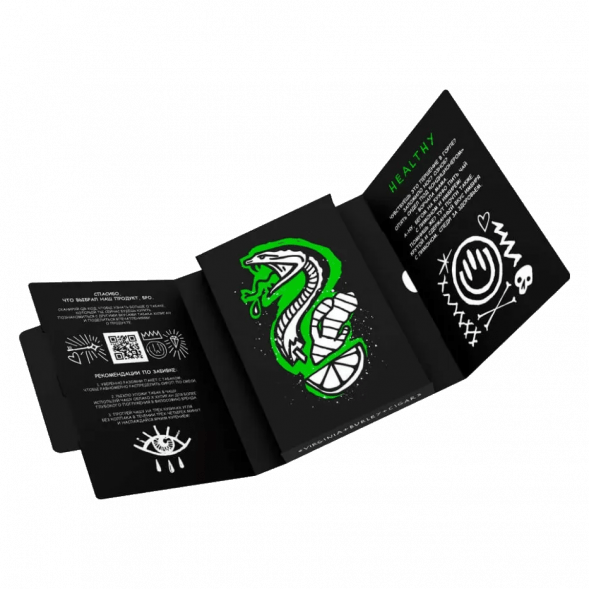 Табак Хулиган - Healthy (Имбирь и Лимон, 25 грамм) купить в Краснодаре