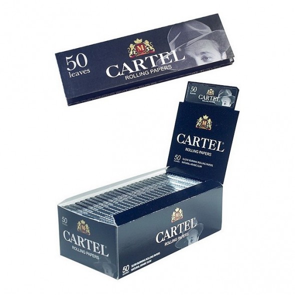 Бумага для самокруток Cartel - Black (50 штук) купить в Краснодаре