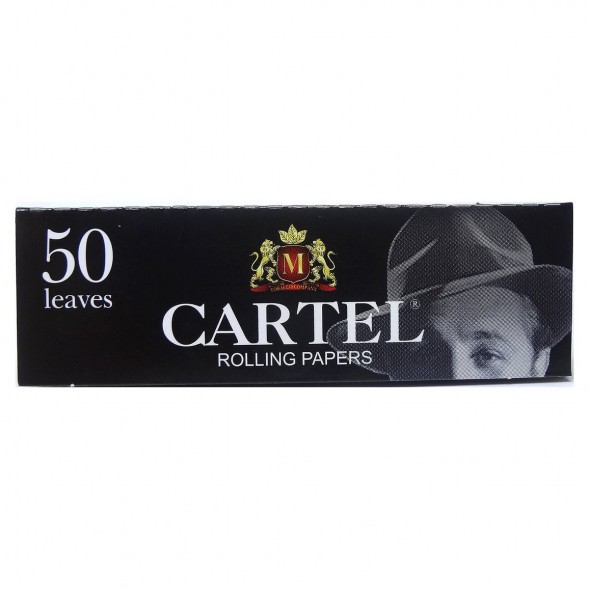 Бумага для самокруток Cartel - Black (50 штук) купить в Краснодаре
