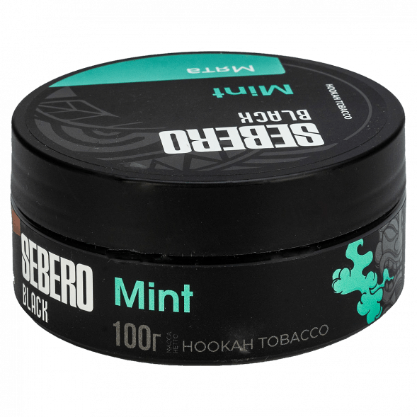 Табак Sebero Black - Mint (Мята, 100 грамм) купить в Краснодаре