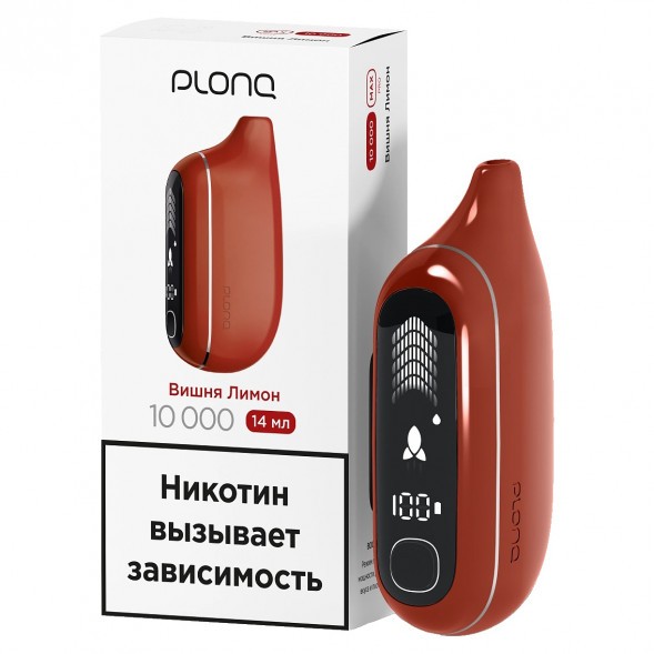 PLONQ MAX PRO - Вишня Лимон (10000 затяжек) купить в Краснодаре