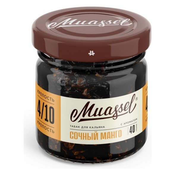 Табак Muassel Medium - Сочный Манго (40 грамм) купить в Краснодаре