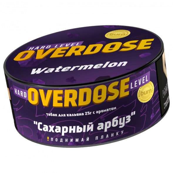 Табак Overdose - Watermelon (Сахарный Арбуз, 25 грамм) купить в Краснодаре