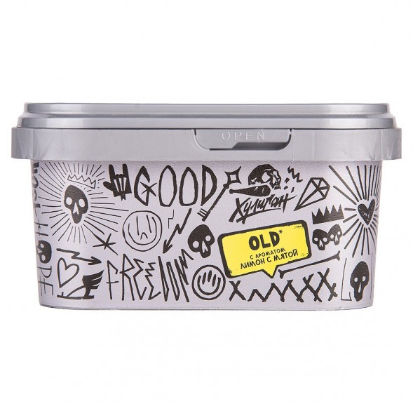 Табак Хулиган - OLD (Лимон с Мятой, 200 грамм) купить в Краснодаре